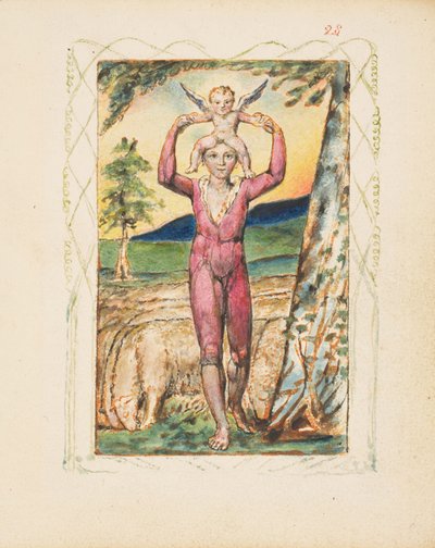 Songs of Experience: Frontespizio da William Blake